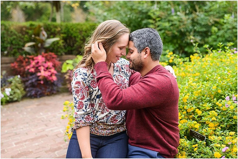 Brookside Gardens Engagement Melody Chris-35