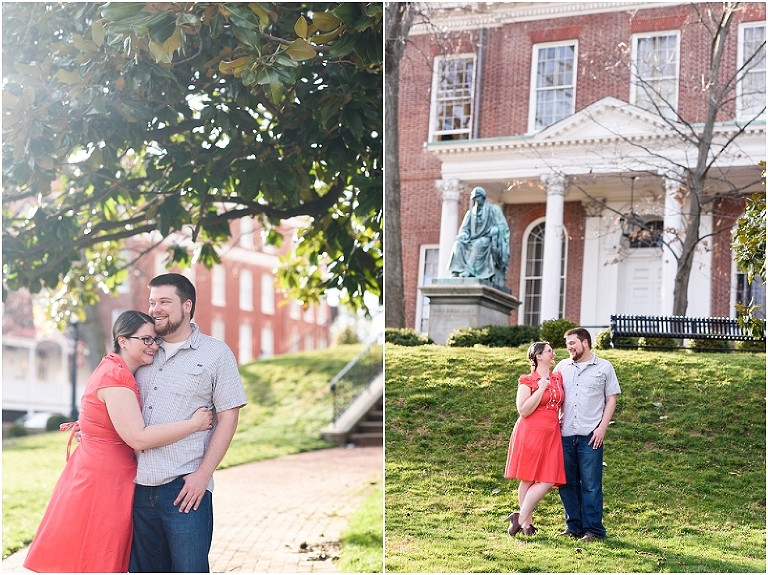 Annapolis State House Engagement Session Mary Joel-1