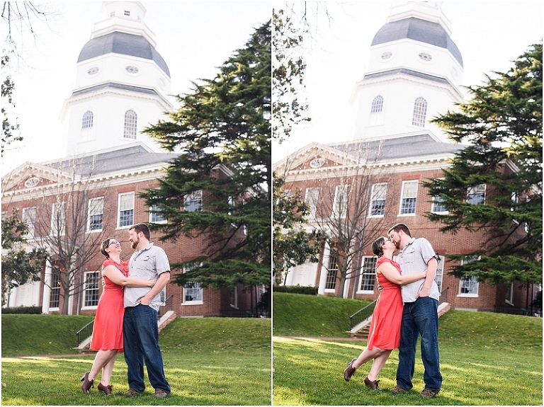 Annapolis State House Engagement Session Mary Joel-13