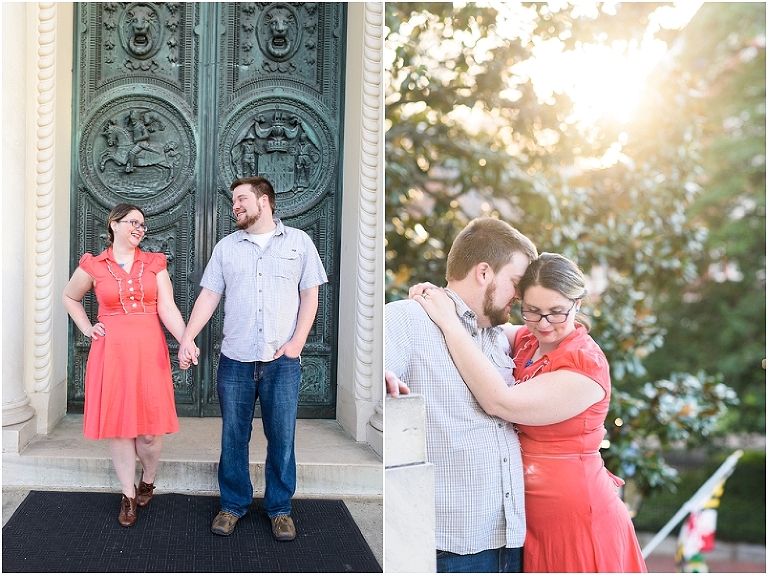 Annapolis State House Engagement Session Mary Joel-60