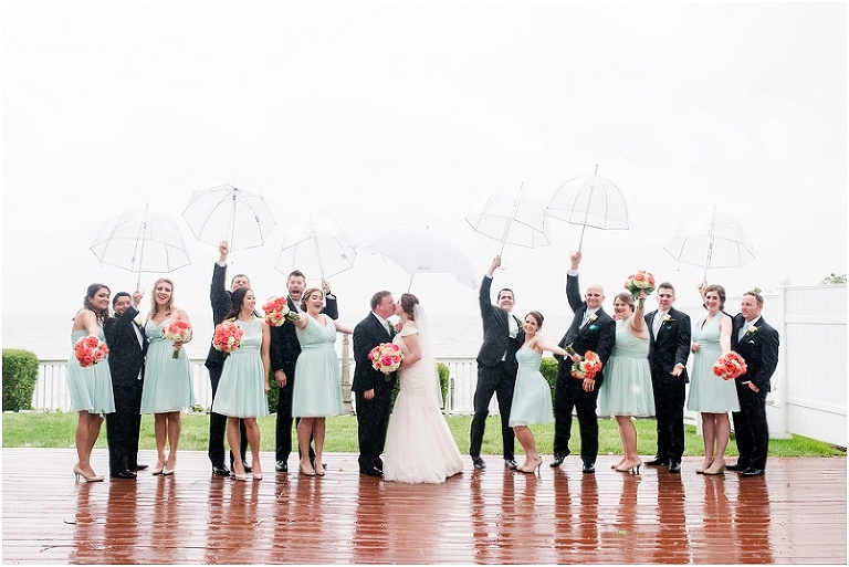 Celebrations at the Bay Lauren C Photography Rainy Wedding-69