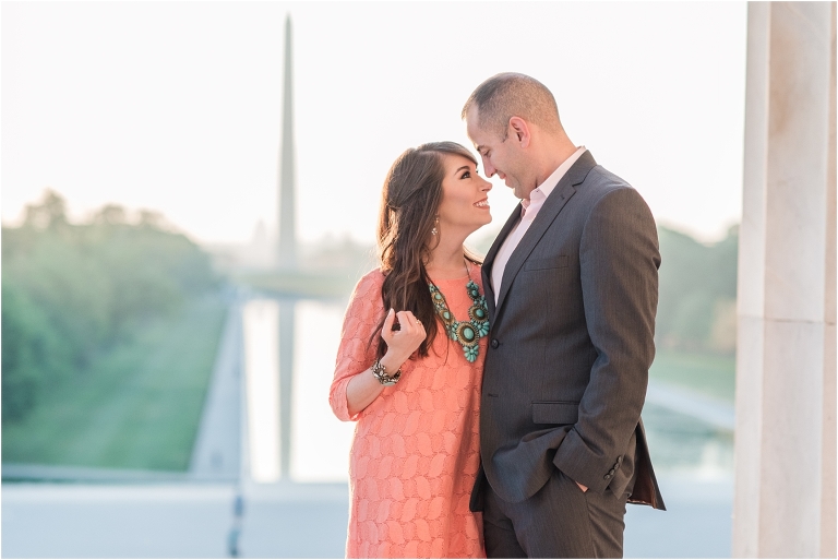 Washington DC Monuments Engagement Anne Frank-12