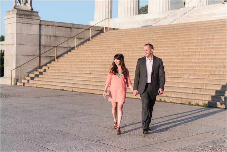 Washington DC Monuments Engagement Anne Frank-27