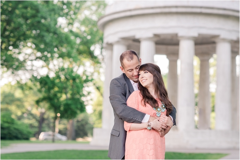 Washington DC Monuments Engagement Anne Frank-37