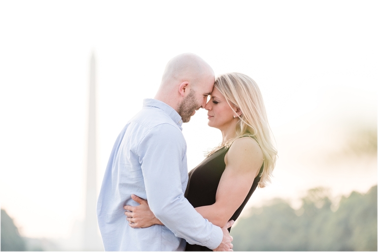 Washington DC Monuments Engagement Virginia Kris-30