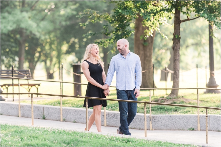 Washington DC Monuments Engagement Virginia Kris-59