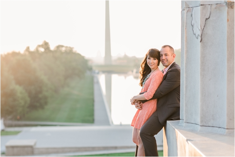 Washington DC Monuments Engagement Anne Frank-15