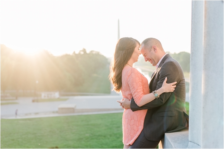 Washington DC Monuments Engagement Anne Frank-24