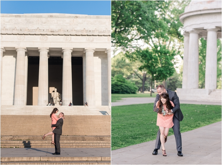 Washington DC Monuments Engagement Anne Frank-28