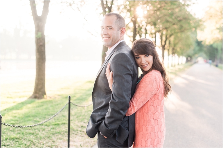 Washington DC Monuments Engagement Anne Frank-29