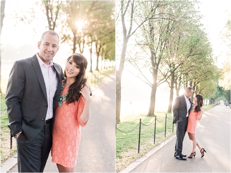 Washington DC Monuments Engagement Anne Frank-32