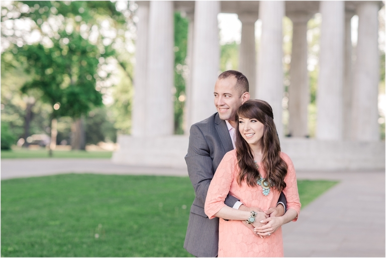 Washington DC Monuments Engagement Anne Frank-38