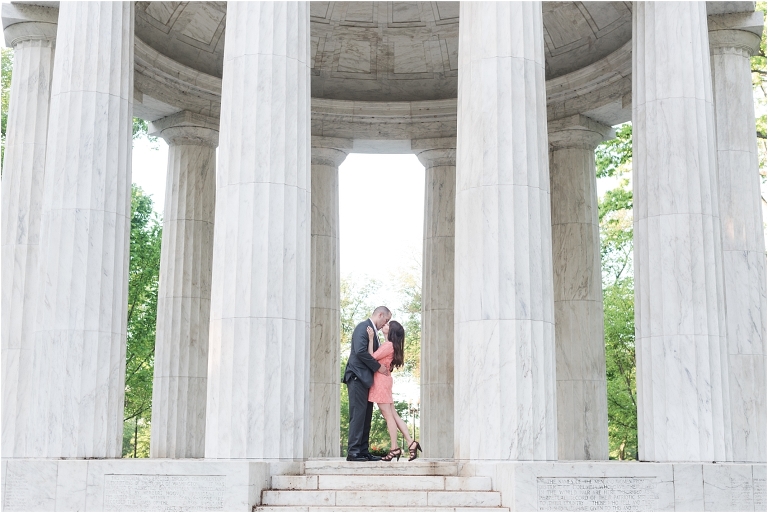 Washington DC Monuments Engagement Anne Frank-42