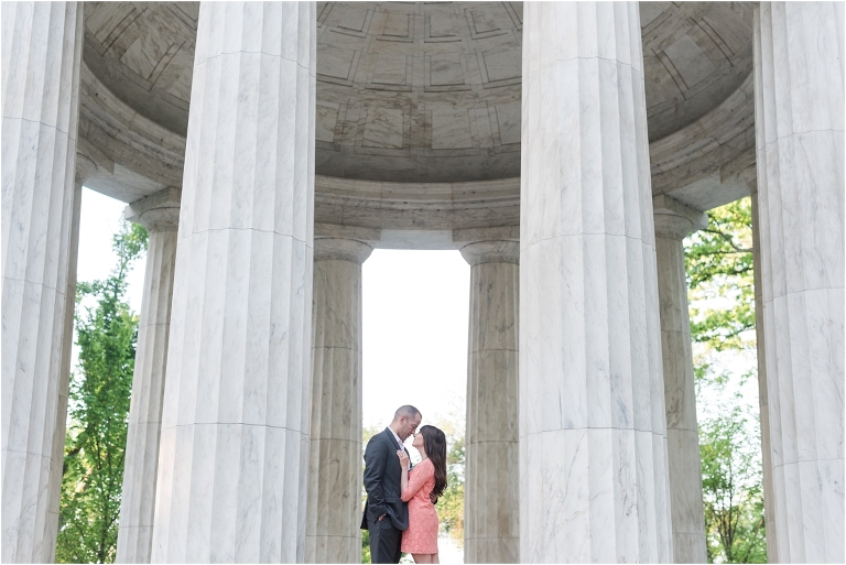 Washington DC Monuments Engagement Anne Frank-43