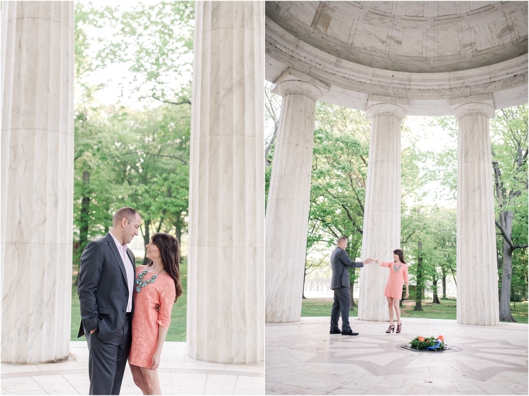 Washington DC Monuments Engagement Anne Frank-44