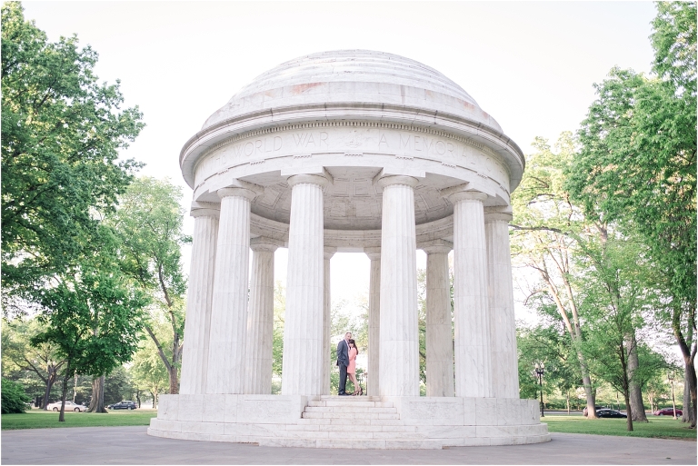 Washington DC Monuments Engagement Anne Frank-46
