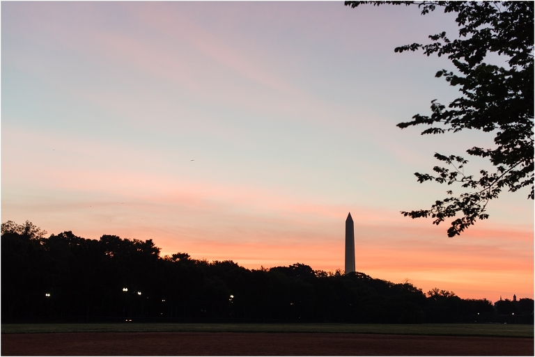 Washington DC Monuments Engagement Virginia Kris-1
