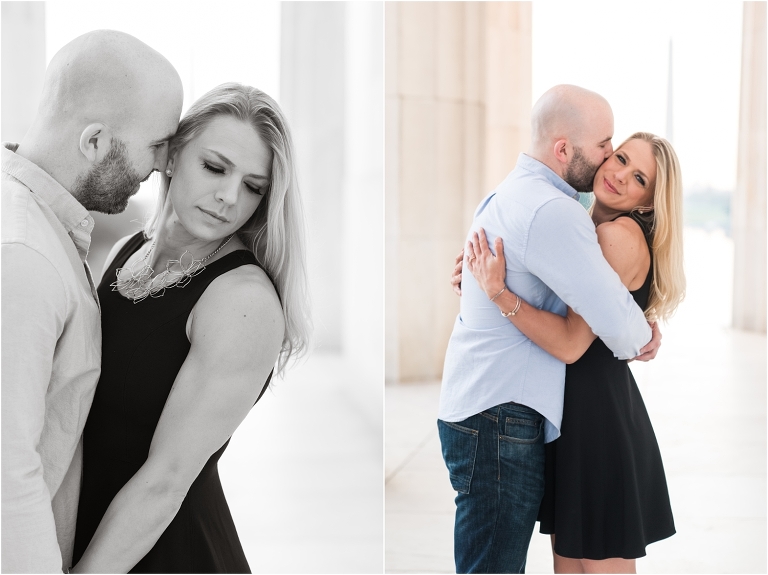 Washington DC Monuments Engagement Virginia Kris-13