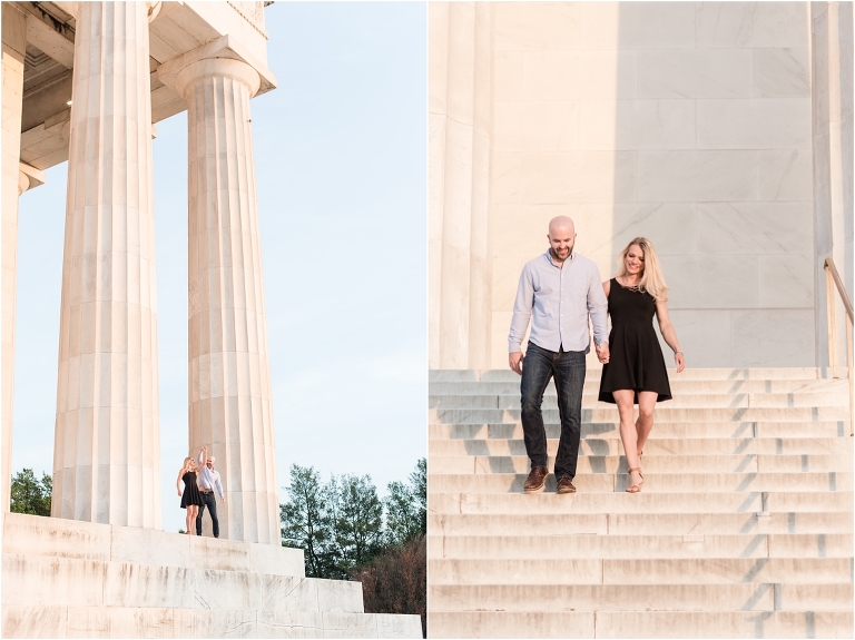 Washington DC Monuments Engagement Virginia Kris-21