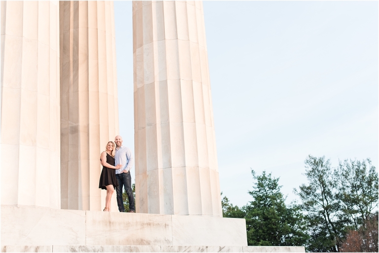 Washington DC Monuments Engagement Virginia Kris-22