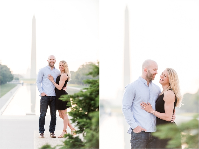 Washington DC Monuments Engagement Virginia Kris-28