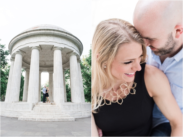 Washington DC Monuments Engagement Virginia Kris-34