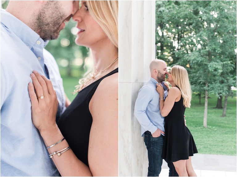 Washington DC Monuments Engagement Virginia Kris-39