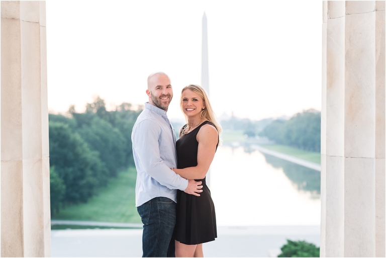 Washington DC Monuments Engagement Virginia Kris-4