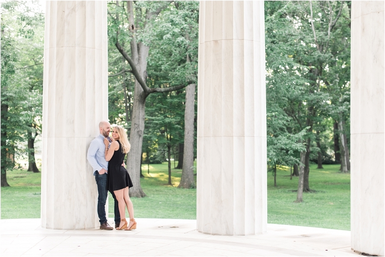 Washington DC Monuments Engagement Virginia Kris-44