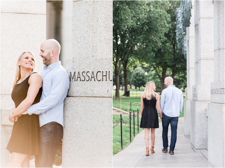 Washington DC Monuments Engagement Virginia Kris-55