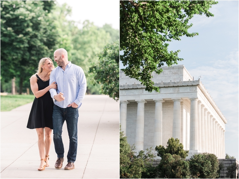 Washington DC Monuments Engagement Virginia Kris-71
