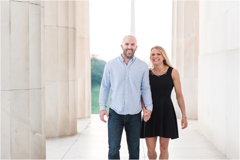 Washington DC Monuments Engagement Virginia Kris-8