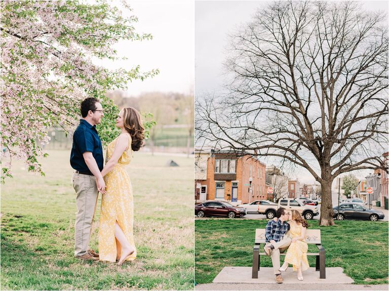 Patterson Park Engagement Lauren C Photography Carolyn Seth-6