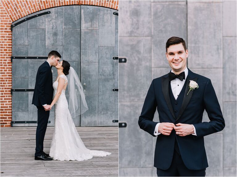 Sabina Nick Frederick Douglass Maritime Museum Wedding Lauren C Photography-101