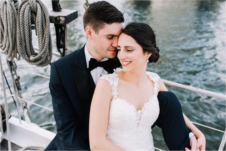 Sabina Nick Frederick Douglass Maritime Museum Wedding Lauren C Photography-134