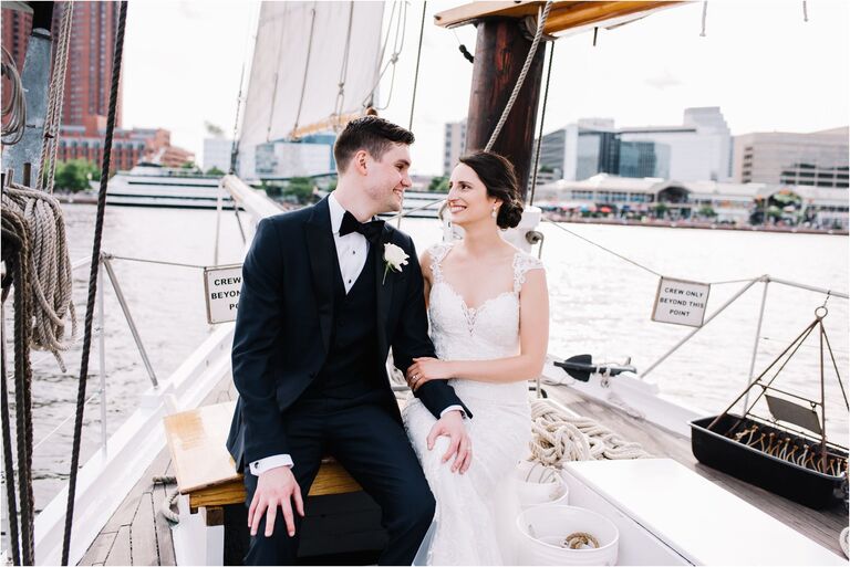 Sabina Nick Frederick Douglass Maritime Museum Wedding Lauren C Photography-139