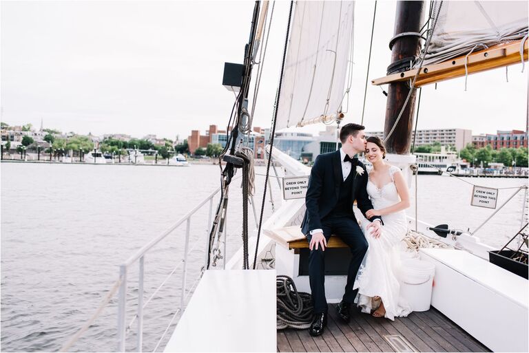 Sabina Nick Frederick Douglass Maritime Museum Wedding Lauren C Photography-142