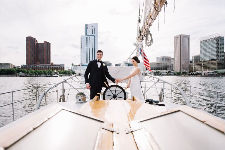 Sabina Nick Frederick Douglass Maritime Museum Wedding Lauren C Photography-153