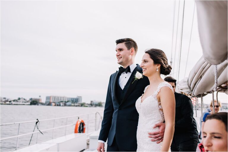 Sabina Nick Frederick Douglass Maritime Museum Wedding Lauren C Photography-156