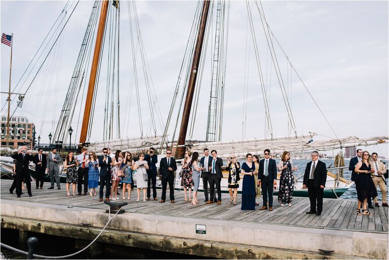 Sabina Nick Frederick Douglass Maritime Museum Wedding Lauren C Photography-157