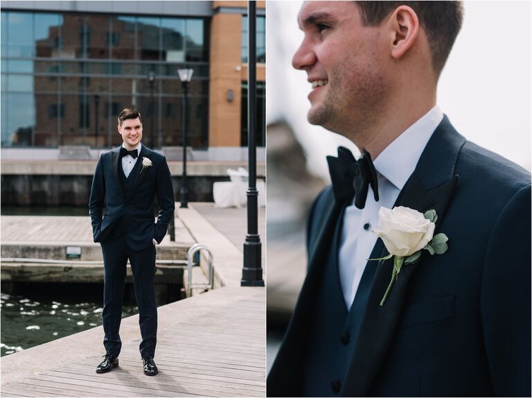 Sabina Nick Frederick Douglass Maritime Museum Wedding Lauren C Photography-49