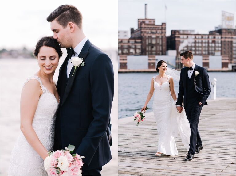 Sabina Nick Frederick Douglass Maritime Museum Wedding Lauren C Photography-82