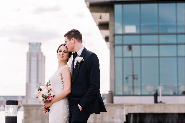 Sabina Nick Frederick Douglass Maritime Museum Wedding Lauren C Photography-92