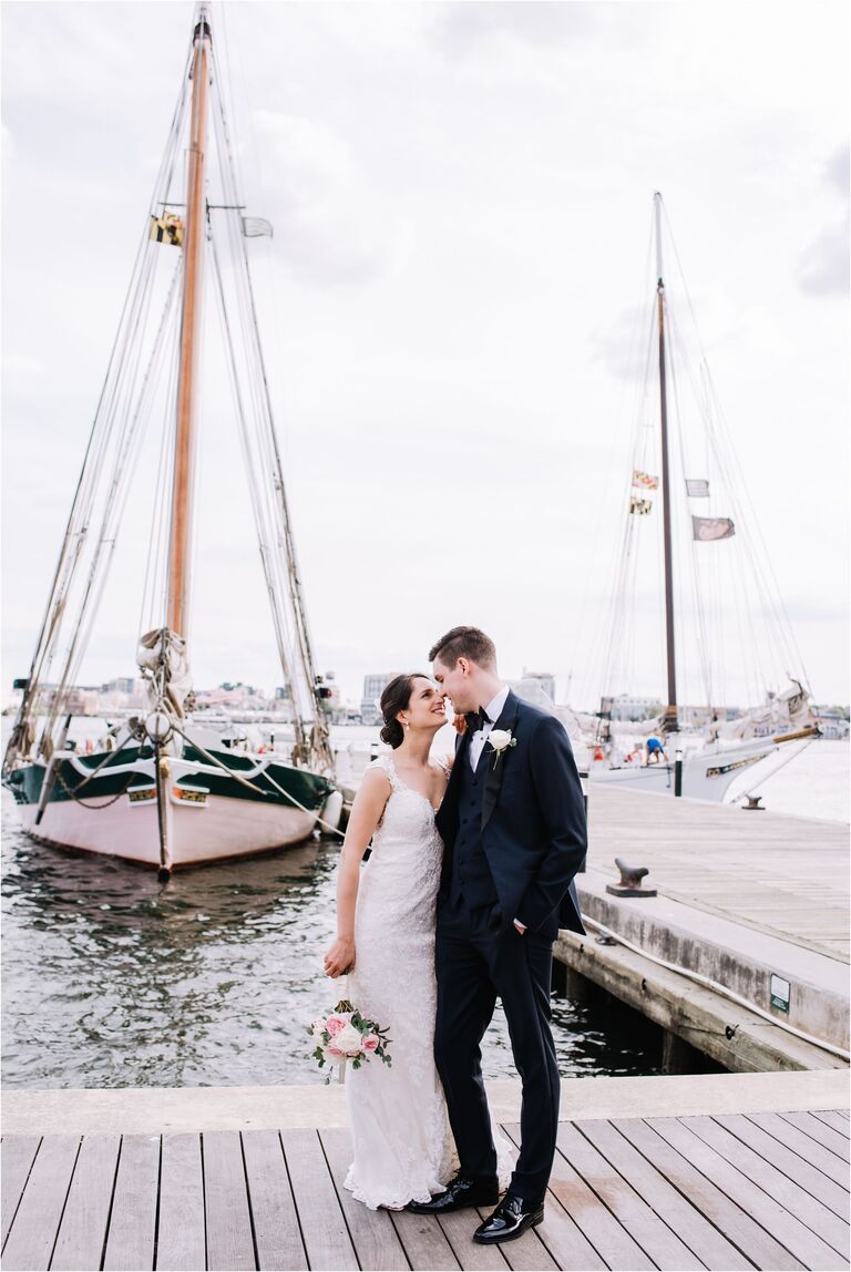 Sabina Nick Frederick Douglass Maritime Museum Wedding Lauren C Photography-95